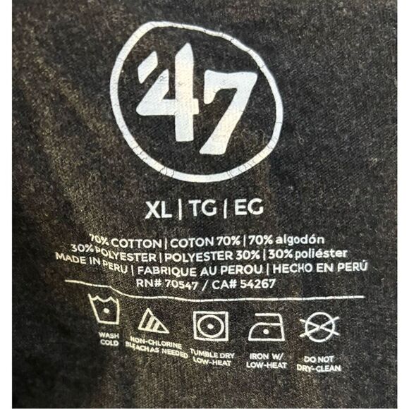 Iowa State T-Shirt Size XL ‘47 Brand Flag - Picture 7 of 7